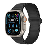 I 形磁性矽膠錶帶，適用於 Apple Watch SE 2023 44mm，適用於 Apple Watch SE 2023 40mm，適用於 Apple Watch Ultra 2 49mm