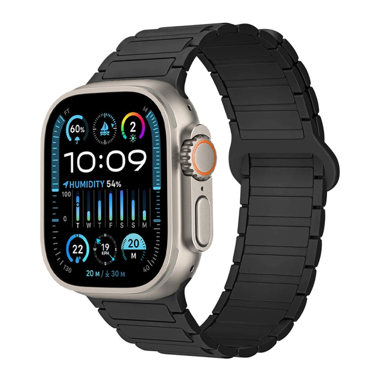 I 形磁性矽膠錶帶，適用於 Apple Watch SE 2023 44mm，適用於 Apple Watch SE 2023 40mm，適用於 Apple Watch Ultra 2 49mm