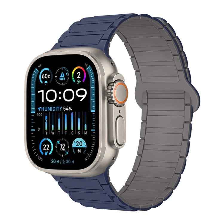 I 形磁性矽膠錶帶，適用於 Apple Watch SE 2023 44mm，適用於 Apple Watch SE 2023 40mm，適用於 Apple Watch Ultra 2 49mm