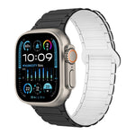 I 形磁性矽膠錶帶，適用於 Apple Watch SE 2023 44mm，適用於 Apple Watch SE 2023 40mm，適用於 Apple Watch Ultra 2 49mm