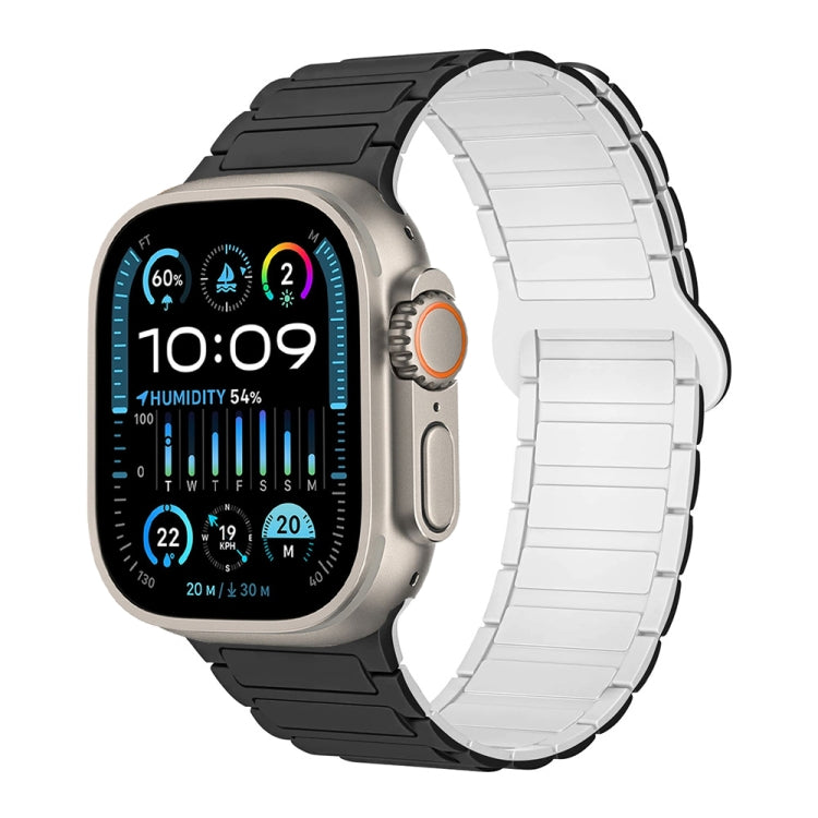 I 形磁性矽膠錶帶，適用於 Apple Watch SE 2023 44mm，適用於 Apple Watch SE 2023 40mm，適用於 Apple Watch Ultra 2 49mm