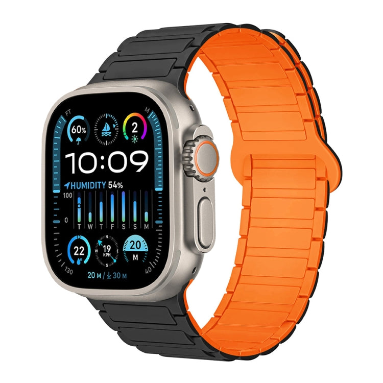 I 形磁性矽膠錶帶，適用於 Apple Watch SE 2023 44mm，適用於 Apple Watch SE 2023 40mm，適用於 Apple Watch Ultra 2 49mm