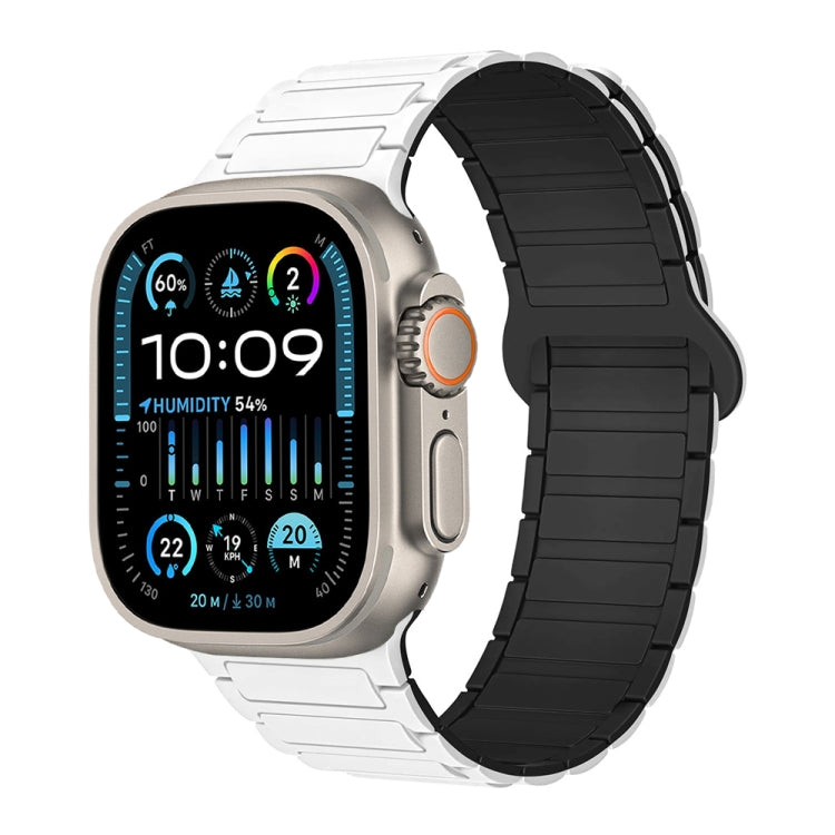 I 形磁性矽膠錶帶，適用於 Apple Watch SE 2023 44mm，適用於 Apple Watch SE 2023 40mm，適用於 Apple Watch Ultra 2 49mm