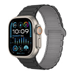 I 形磁性矽膠錶帶，適用於 Apple Watch SE 2023 44mm，適用於 Apple Watch SE 2023 40mm，適用於 Apple Watch Ultra 2 49mm