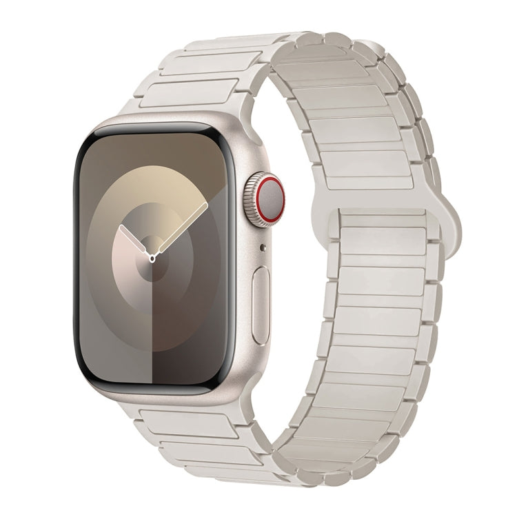I 形磁性矽膠錶帶，適用於 Apple Watch Series 9 45mm，適用於 Apple Watch Series 9 41mm，適用於 Apple Watch Ultra 49mm