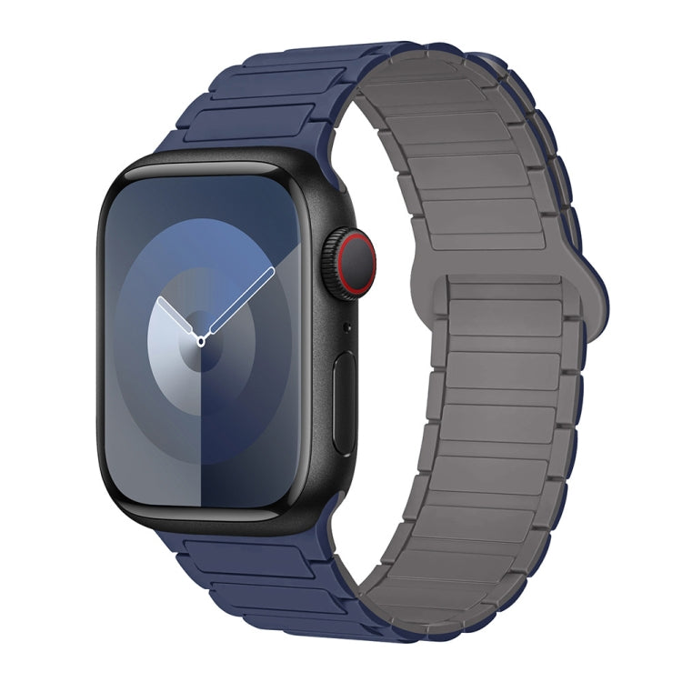 I 形磁性矽膠錶帶，適用於 Apple Watch Series 9 45mm，適用於 Apple Watch Series 9 41mm，適用於 Apple Watch Ultra 49mm