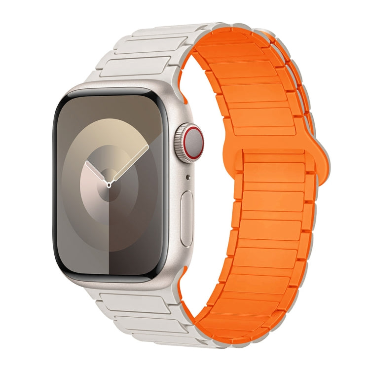 I 形磁性矽膠錶帶，適用於 Apple Watch Series 9 45mm，適用於 Apple Watch Series 9 41mm，適用於 Apple Watch Ultra 49mm