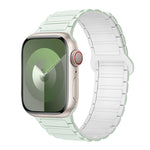 I 形磁性矽膠錶帶，適用於 Apple Watch Series 9 45mm，適用於 Apple Watch Series 9 41mm，適用於 Apple Watch Ultra 49mm