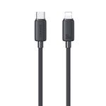 USAMS US-SJ697 USB-C / Type-C 轉 8 Pin 30W 條紋快充數據線，1米，2米，3米