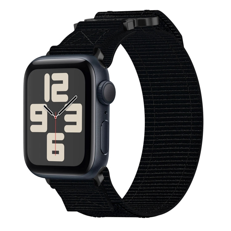 尼龍魔鬼氈錶帶，適用於 Apple Watch Series 10 46mm、Apple Watch Series 10 42mm、Apple Watch SE 2023 44mm、Apple Watch SE 2023 40mm、Apple Watch Ultra 2 49mm、Apple Watch Series 9 45mm、Apple Watch Series 9 41mm