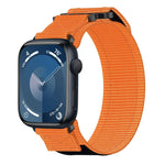 尼龍魔鬼氈錶帶，適用於 Apple Watch Series 10 46mm、Apple Watch Series 10 42mm、Apple Watch SE 2023 44mm、Apple Watch SE 2023 40mm、Apple Watch Ultra 2 49mm、Apple Watch Series 9 45mm、Apple Watch Series 9 41mm