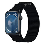尼龍魔鬼氈錶帶，適用於 Apple Watch Series 10 46mm、Apple Watch Series 10 42mm、Apple Watch SE 2023 44mm、Apple Watch SE 2023 40mm、Apple Watch Ultra 2 49mm、Apple Watch Series 9 45mm、Apple Watch Series 9 41mm