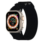 尼龍魔鬼氈錶帶，適用於 Apple Watch Series 10 46mm、Apple Watch Series 10 42mm、Apple Watch SE 2023 44mm、Apple Watch SE 2023 40mm、Apple Watch Ultra 2 49mm、Apple Watch Series 9 45mm、Apple Watch Series 9 41mm