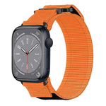 尼龍魔鬼氈錶帶，適用於 Apple Watch Series 10 46mm、Apple Watch Series 10 42mm、Apple Watch SE 2023 44mm、Apple Watch SE 2023 40mm、Apple Watch Ultra 2 49mm、Apple Watch Series 9 45mm、Apple Watch Series 9 41mm
