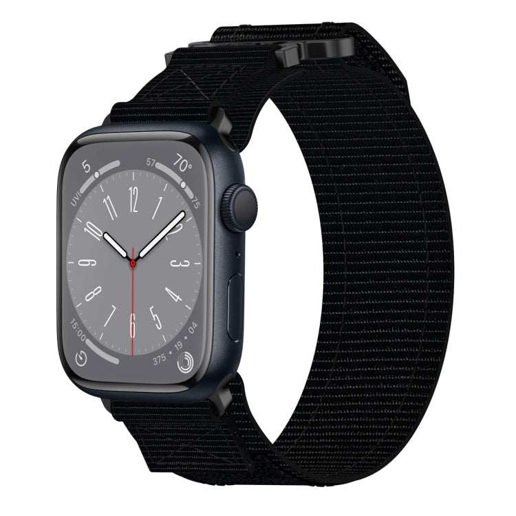 尼龍魔鬼氈錶帶，適用於 Apple Watch Series 8 45mm、Apple Watch SE 2022 40mm、Apple Watch SE 2022 44mm、Apple Watch Series 7 41mm、Apple Watch Series 7 45mm、Apple Watch SE 40mm、Apple Watch SE 44mm