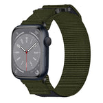 尼龍魔鬼氈錶帶，適用於 Apple Watch Series 8 45mm、Apple Watch SE 2022 40mm、Apple Watch SE 2022 44mm、Apple Watch Series 7 41mm、Apple Watch Series 7 45mm、Apple Watch SE 40mm、Apple Watch SE 44mm