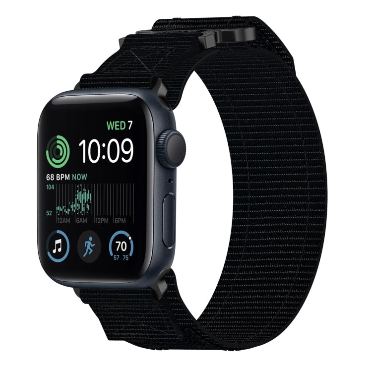 尼龍魔鬼氈錶帶，適用於 Apple Watch Series 8 45mm、Apple Watch SE 2022 40mm、Apple Watch SE 2022 44mm、Apple Watch Series 7 41mm、Apple Watch Series 7 45mm、Apple Watch SE 40mm、Apple Watch SE 44mm