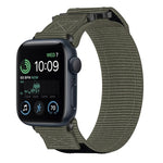 尼龍魔鬼氈錶帶，適用於 Apple Watch Series 8 45mm、Apple Watch SE 2022 40mm、Apple Watch SE 2022 44mm、Apple Watch Series 7 41mm、Apple Watch Series 7 45mm、Apple Watch SE 40mm、Apple Watch SE 44mm