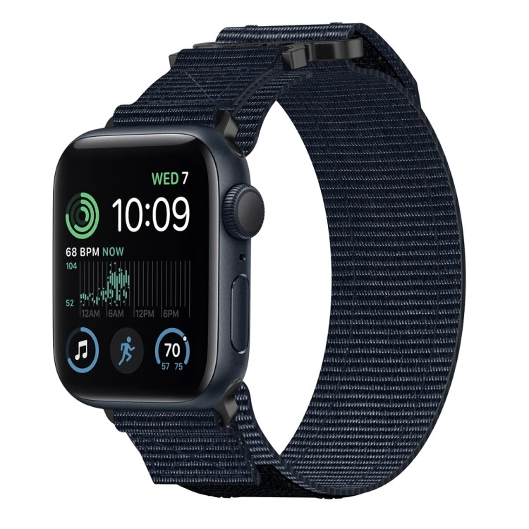 尼龍魔鬼氈錶帶，適用於 Apple Watch Series 8 45mm、Apple Watch SE 2022 40mm、Apple Watch SE 2022 44mm、Apple Watch Series 7 41mm、Apple Watch Series 7 45mm、Apple Watch SE 40mm、Apple Watch SE 44mm