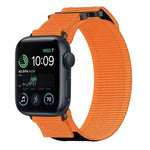 尼龍魔鬼氈錶帶，適用於 Apple Watch Series 8 45mm、Apple Watch SE 2022 40mm、Apple Watch SE 2022 44mm、Apple Watch Series 7 41mm、Apple Watch Series 7 45mm、Apple Watch SE 40mm、Apple Watch SE 44mm