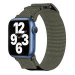 尼龍魔鬼氈錶帶，適用於 Apple Watch Series 8 45mm、Apple Watch SE 2022 40mm、Apple Watch SE 2022 44mm、Apple Watch Series 7 41mm、Apple Watch Series 7 45mm、Apple Watch SE 40mm、Apple Watch SE 44mm