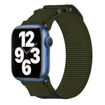 尼龍魔鬼氈錶帶，適用於 Apple Watch Series 8 45mm、Apple Watch SE 2022 40mm、Apple Watch SE 2022 44mm、Apple Watch Series 7 41mm、Apple Watch Series 7 45mm、Apple Watch SE 40mm、Apple Watch SE 44mm