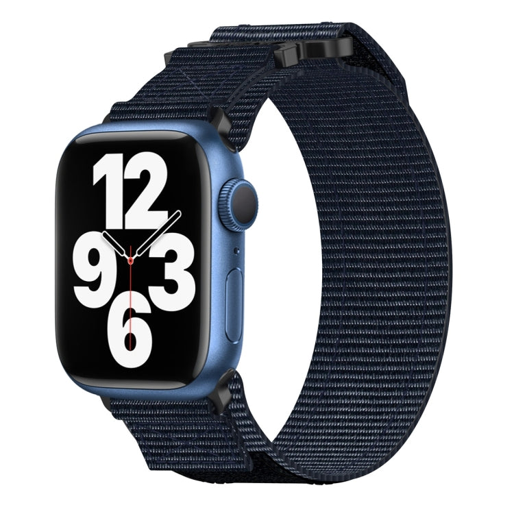 尼龍魔鬼氈錶帶，適用於 Apple Watch Series 8 45mm、Apple Watch SE 2022 40mm、Apple Watch SE 2022 44mm、Apple Watch Series 7 41mm、Apple Watch Series 7 45mm、Apple Watch SE 40mm、Apple Watch SE 44mm