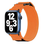 尼龍魔鬼氈錶帶，適用於 Apple Watch Series 8 45mm、Apple Watch SE 2022 40mm、Apple Watch SE 2022 44mm、Apple Watch Series 7 41mm、Apple Watch Series 7 45mm、Apple Watch SE 40mm、Apple Watch SE 44mm