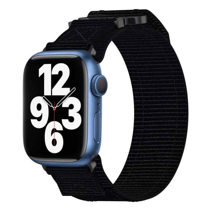 尼龍魔鬼氈錶帶，適用於 Apple Watch Series 8 45mm、Apple Watch SE 2022 40mm、Apple Watch SE 2022 44mm、Apple Watch Series 7 41mm、Apple Watch Series 7 45mm、Apple Watch SE 40mm、Apple Watch SE 44mm