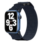 尼龍魔鬼氈錶帶，適用於 Apple Watch Series 8 45mm、Apple Watch SE 2022 40mm、Apple Watch SE 2022 44mm、Apple Watch Series 7 41mm、Apple Watch Series 7 45mm、Apple Watch SE 40mm、Apple Watch SE 44mm