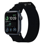 尼龍魔鬼氈錶帶，適用於 Apple Watch Series 8 45mm、Apple Watch SE 2022 40mm、Apple Watch SE 2022 44mm、Apple Watch Series 7 41mm、Apple Watch Series 7 45mm、Apple Watch SE 40mm、Apple Watch SE 44mm