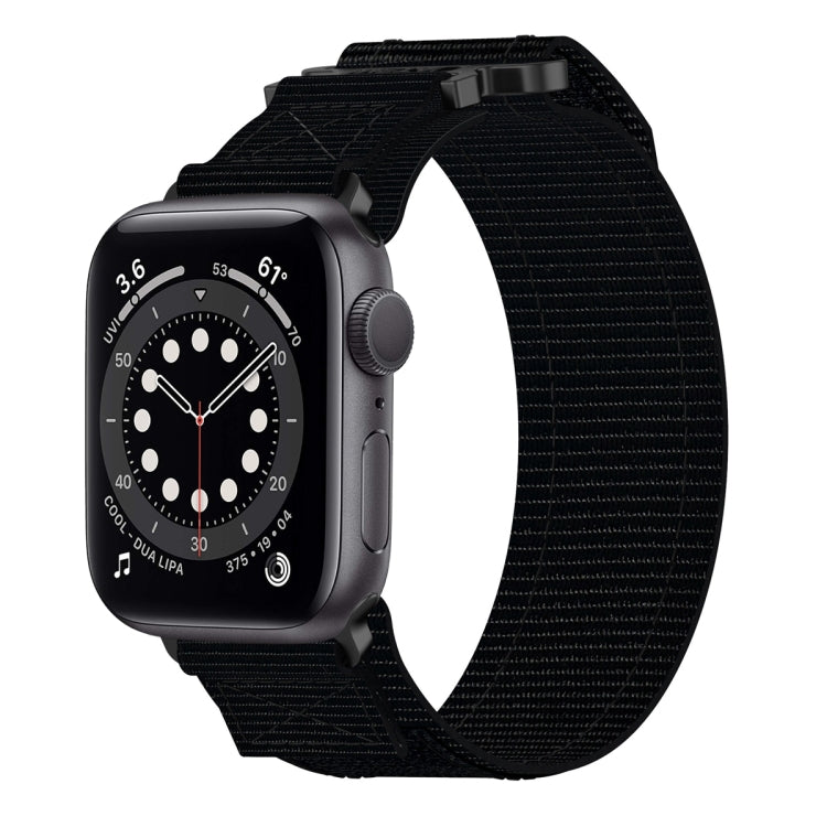尼龍魔鬼氈錶帶，適用於 Apple Watch Series 8 45mm、Apple Watch SE 2022 40mm、Apple Watch SE 2022 44mm、Apple Watch Series 7 41mm、Apple Watch Series 7 45mm、Apple Watch SE 40mm、Apple Watch SE 44mm