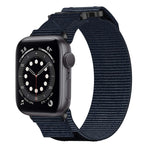 尼龍魔鬼氈錶帶，適用於 Apple Watch Series 8 45mm、Apple Watch SE 2022 40mm、Apple Watch SE 2022 44mm、Apple Watch Series 7 41mm、Apple Watch Series 7 45mm、Apple Watch SE 40mm、Apple Watch SE 44mm