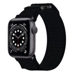 尼龍魔鬼氈錶帶，適用於 Apple Watch Series 8 45mm、Apple Watch SE 2022 40mm、Apple Watch SE 2022 44mm、Apple Watch Series 7 41mm、Apple Watch Series 7 45mm、Apple Watch SE 40mm、Apple Watch SE 44mm