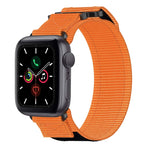 尼龍魔鬼氈錶帶，適用於 Apple Watch Series 5 44mm、Apple Watch Series 5 40mm、Apple Watch Series 4 44mm、Apple Watch Series 4 40mm、Apple Watch Series 3 38mm、Apple Watch Series 3 42mm