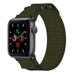 尼龍魔鬼氈錶帶，適用於 Apple Watch Series 5 44mm、Apple Watch Series 5 40mm、Apple Watch Series 4 44mm、Apple Watch Series 4 40mm、Apple Watch Series 3 38mm、Apple Watch Series 3 42mm