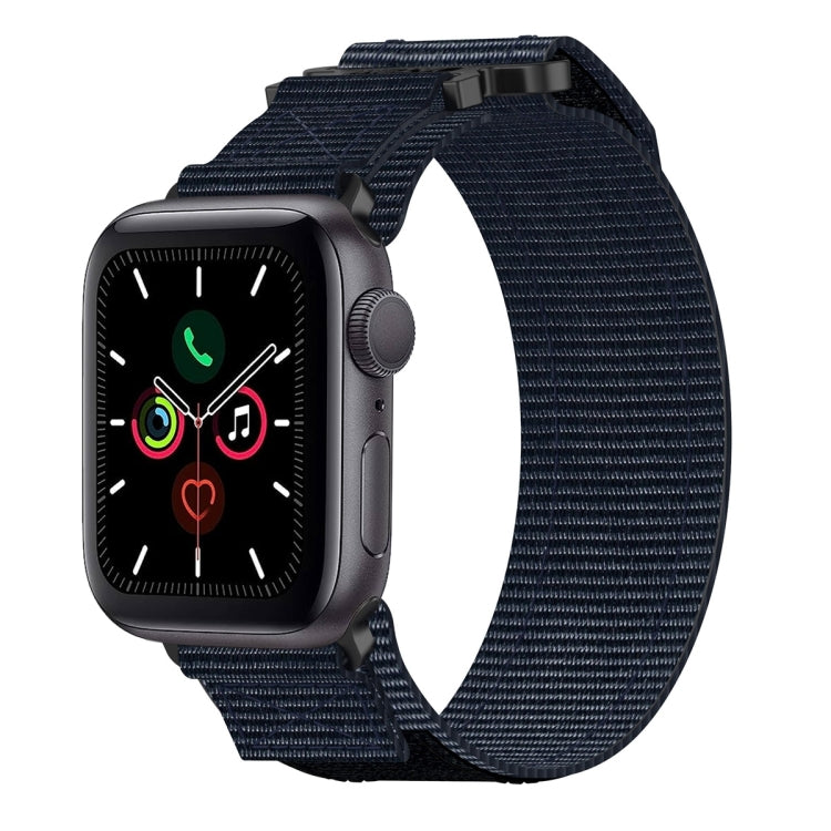尼龍魔鬼氈錶帶，適用於 Apple Watch Series 5 44mm、Apple Watch Series 5 40mm、Apple Watch Series 4 44mm、Apple Watch Series 4 40mm、Apple Watch Series 3 38mm、Apple Watch Series 3 42mm