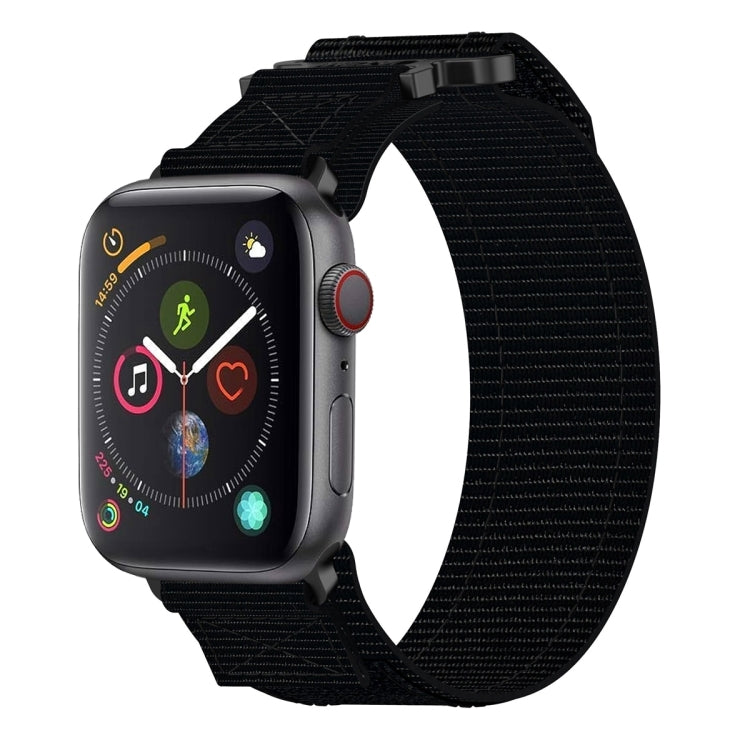 尼龍魔鬼氈錶帶，適用於 Apple Watch Series 5 44mm、Apple Watch Series 5 40mm、Apple Watch Series 4 44mm、Apple Watch Series 4 40mm、Apple Watch Series 3 38mm、Apple Watch Series 3 42mm