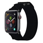 尼龍魔鬼氈錶帶，適用於 Apple Watch Series 5 44mm、Apple Watch Series 5 40mm、Apple Watch Series 4 44mm、Apple Watch Series 4 40mm、Apple Watch Series 3 38mm、Apple Watch Series 3 42mm
