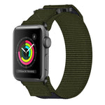 尼龍魔鬼氈錶帶，適用於 Apple Watch Series 5 44mm、Apple Watch Series 5 40mm、Apple Watch Series 4 44mm、Apple Watch Series 4 40mm、Apple Watch Series 3 38mm、Apple Watch Series 3 42mm