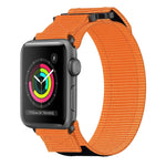 尼龍魔鬼氈錶帶，適用於 Apple Watch Series 5 44mm、Apple Watch Series 5 40mm、Apple Watch Series 4 44mm、Apple Watch Series 4 40mm、Apple Watch Series 3 38mm、Apple Watch Series 3 42mm