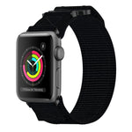 尼龍魔鬼氈錶帶，適用於 Apple Watch Series 5 44mm、Apple Watch Series 5 40mm、Apple Watch Series 4 44mm、Apple Watch Series 4 40mm、Apple Watch Series 3 38mm、Apple Watch Series 3 42mm