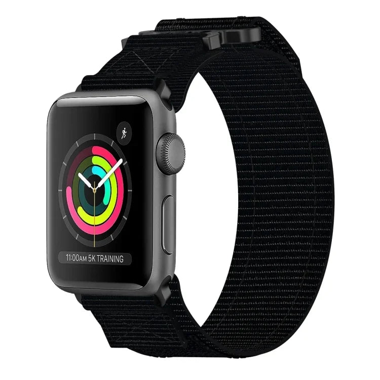 尼龍魔鬼氈錶帶，適用於 Apple Watch 38毫米