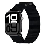 尼龍魔鬼氈錶帶，適用於 Apple Watch Series 10 46mm、Apple Watch Series 10 42mm、Apple Watch SE 2023 44mm、Apple Watch SE 2023 40mm、Apple Watch Ultra 2 49mm、Apple Watch Series 9 45mm、Apple Watch Series 9 41mm