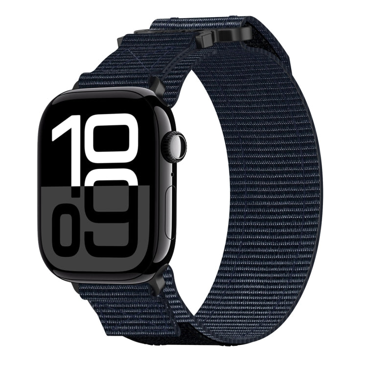 尼龍魔鬼氈錶帶，適用於 Apple Watch Series 10 46mm、Apple Watch Series 10 42mm、Apple Watch SE 2023 44mm、Apple Watch SE 2023 40mm、Apple Watch Ultra 2 49mm、Apple Watch Series 9 45mm、Apple Watch Series 9 41mm