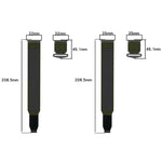 尼龍魔鬼氈錶帶，適用於 Apple Watch Series 5 44mm、Apple Watch Series 5 40mm、Apple Watch Series 4 44mm、Apple Watch Series 4 40mm、Apple Watch Series 3 38mm、Apple Watch Series 3 42mm