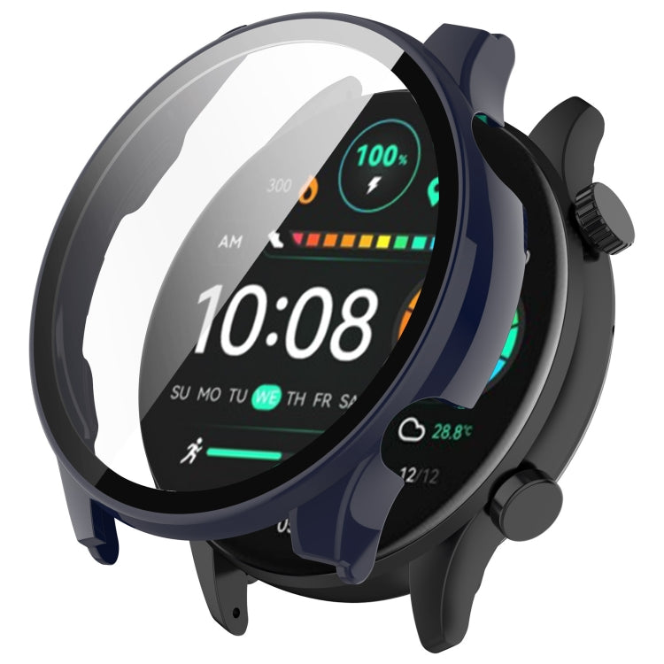 PC + Tempered Film Integrated Watch Protective Case, For Xiaomi Haylou RT3 / Solar Plus LS16
