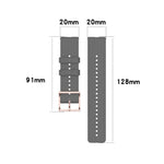20mm 點狀紋理錶帶，適用於 Galaxy Watch Active 3 / Active 2 / Active，適用於 Polar Ignite
