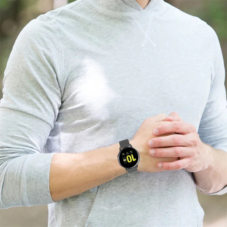 20mm 點狀紋理錶帶，適用於 Galaxy Watch Active 3 / Active 2 / Active，適用於 Polar Ignite