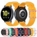 20mm 點狀紋理錶帶，適用於 Galaxy Watch Active 3 / Active 2 / Active，適用於 Polar Ignite